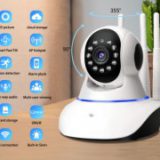 WiFi 3 Antenna IP Security Camera